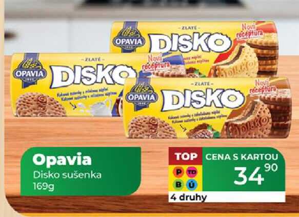 Opavia Disko sušenka 169g  
