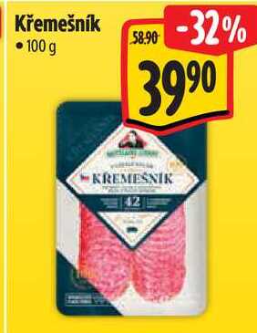 Křemešník, 100 g