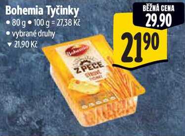Bohemia Tyčinky, 80 g