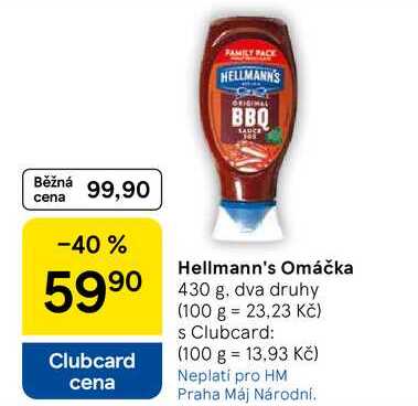 Hellmann's Omáčka, 430 g 