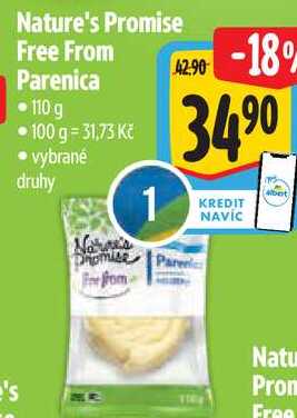 Nature's Promise Free From Parenica, 110 g