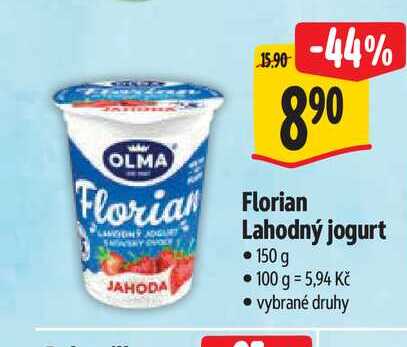   Florian Lahodný jogurt 150 g  
