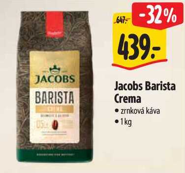 Jacobs Barista Crema, 1 kg