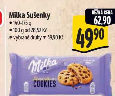 Milka Sušenky   140-175 g 