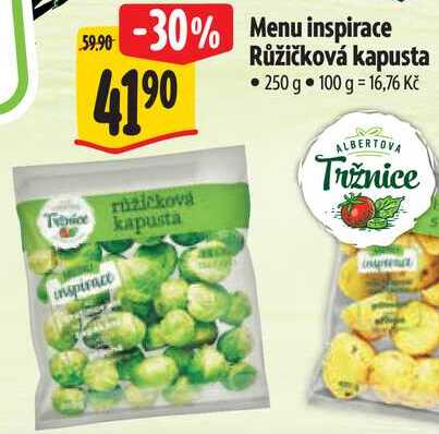 Menu inspirace Růžičková kapusta, 250 g