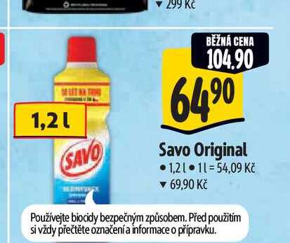  Savo Original 1,2 l 