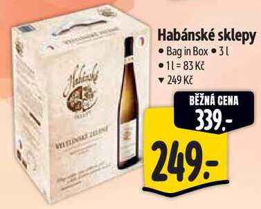Habánské sklepy, 3 l