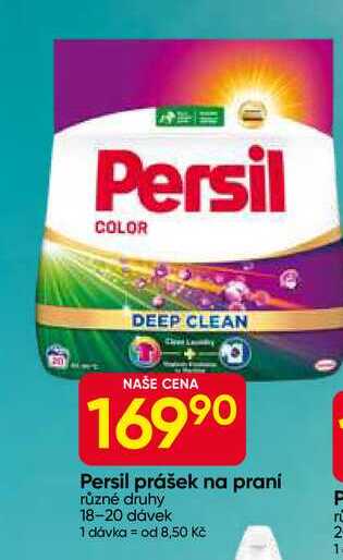 Persil prášek na praíÍ různé druhy 18-20 dávek 