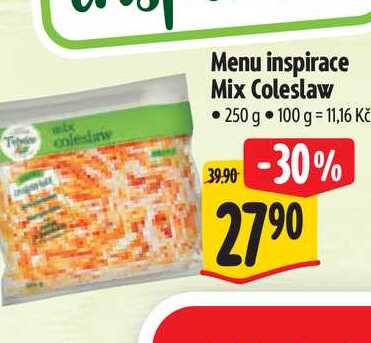  Menu inspirace Mix Coleslaw 250 g 