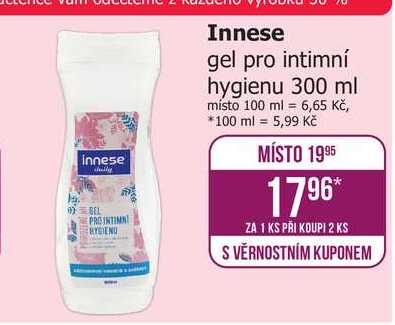 Innese gel pro intimní hygienu 300 ml 