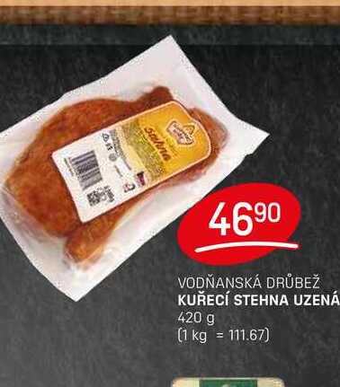 KUŘECÍ STEHNA UZENÁ 420 g