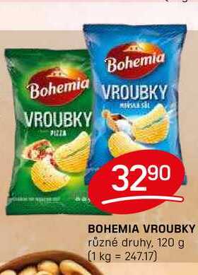 BOHEMIA VROUBKY různé druhy, 120 g 