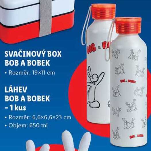 SVAČINOVÝ BOX BOB A BOBEK 