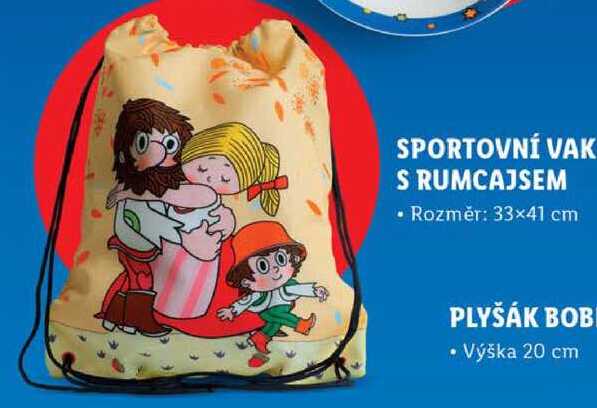 SPORTOVNÍ VAK S RUMCAJSEM 
