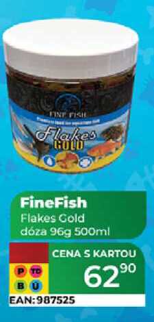 FineFish Flakes Gold dóza 96g 500ml  