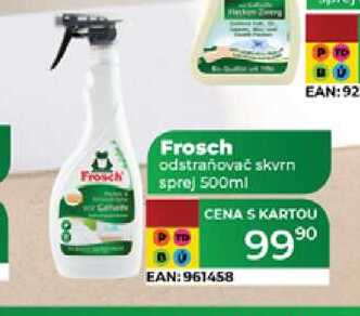 Frosch odstraňovač skvrn sprej 500ml  