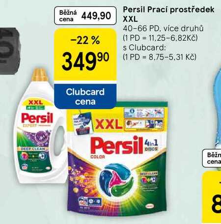 Persil Prací prostředek XXL, 40-66 PD, více druhů  