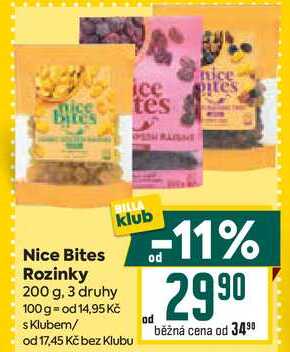 Nice Bites od Rozinky 200 g