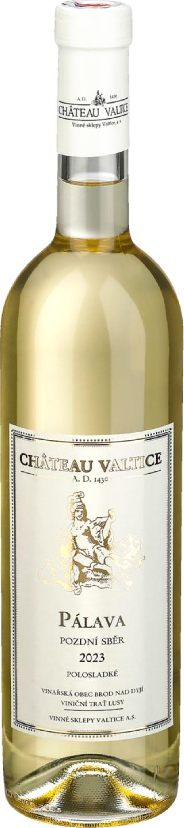 Château Valtice Pálava s přívlastkem pozdní sběr