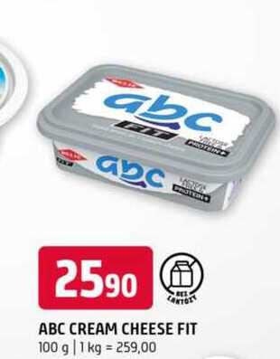 ABC CREAM CHEESE FIT 100 g 