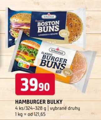 HAMBURGER BULKY 4 ks
