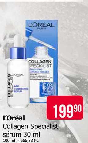 L'Oréal Collagen Specialist sérum 30 ml