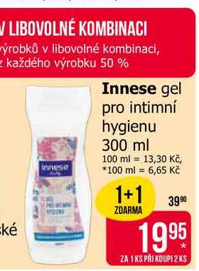 Innese gel pro intimní hygienu 300 ml 