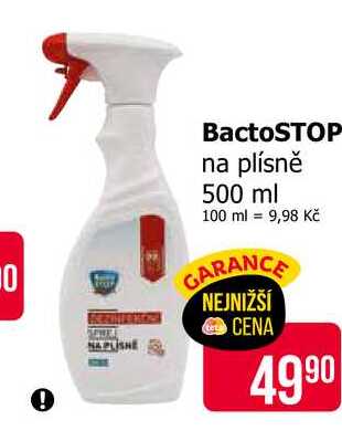 BactoSTOP na plísně 500 ml 