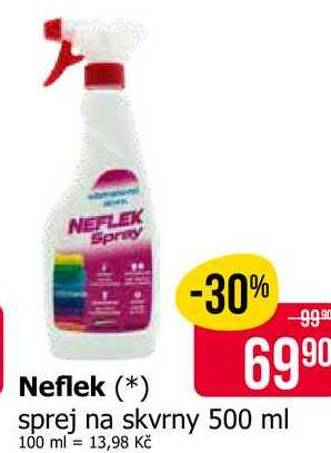 Spray Neflek sprej na skvrny 500 ml 