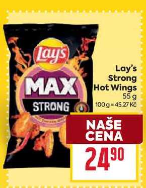 Lay's Strong Hot Wings 55 g 