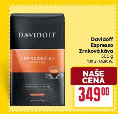 Davidoff Espresso Zrnková káva 500 g 