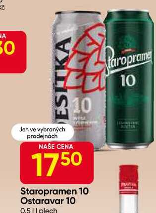 Staropramen 10 0,5l plech