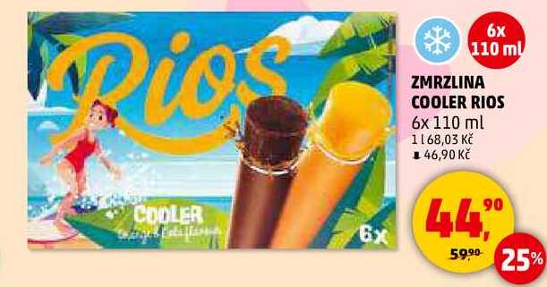 ZMRZLINA COOLER RIOS, 6x 110 ml  