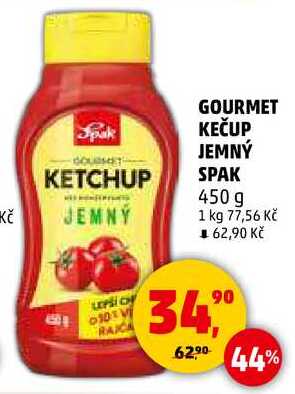 GOURMET KEČUP JEMNÝ, 450 g 