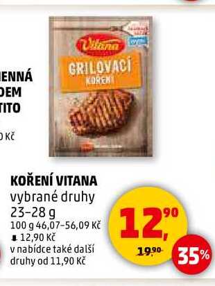 KOŘENÍ VITANA vybrané druhy, 23-28 g 