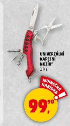UNIVERZÁLNÍ KAPESNÍ NOŽÍK, 1 ks 