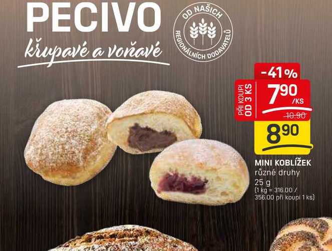 MINI KOBLÍŽEK různé druhy 25 g