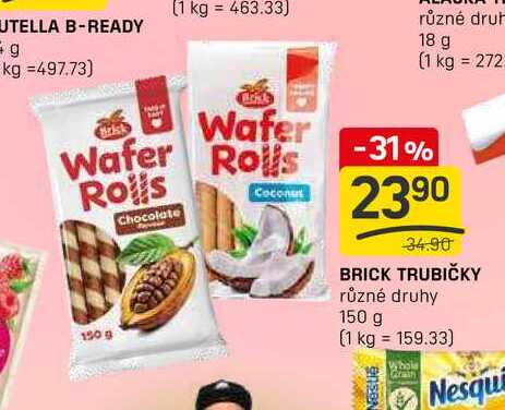 BRICK TRUBIČKY různé druhy 150 g