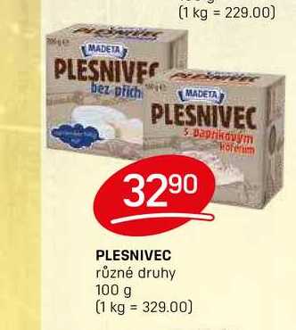 PLESNIVEC různé druhy 100 g