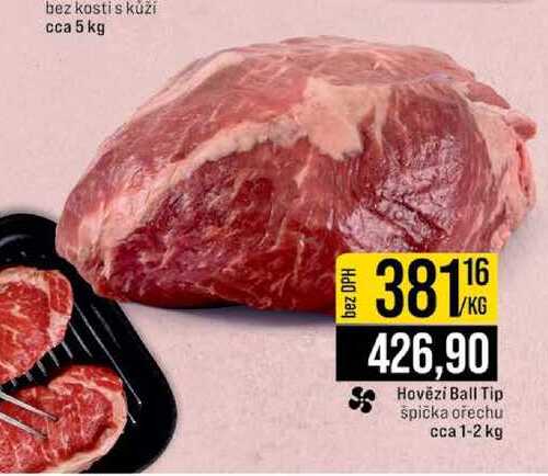 Hovězí Ball Tip špička ořechu 1 kg 