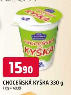 CHOCEŇSKÁ KYŠKA 330 g