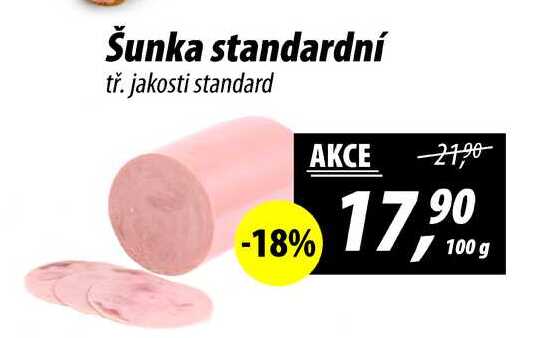 Šunka standardní tř. jakosti standard, 100 g