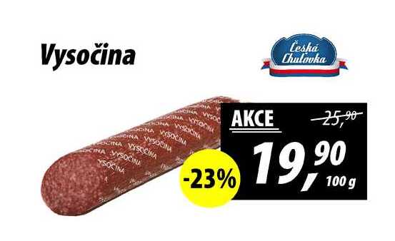 Vysočina, 100 g