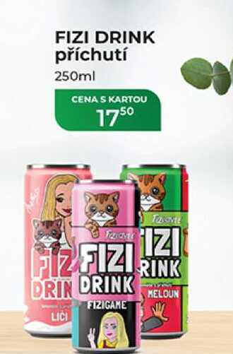 FIZI DRINK příchutí 250ml 