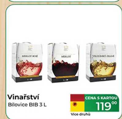 Vinařství Bílovice BIB 3 L 
