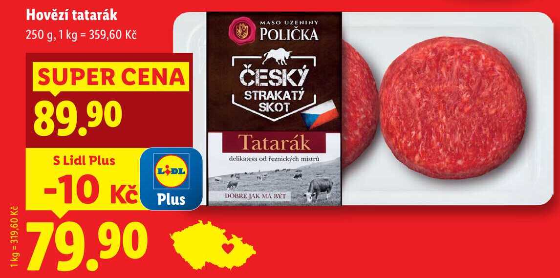 Hovězí tatarák, 250 g