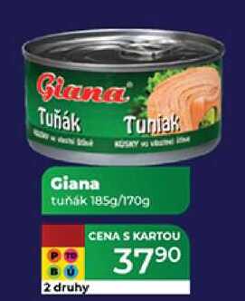 Giana tuňák 185g/170g