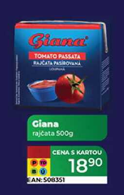Giana rajčata 500g 