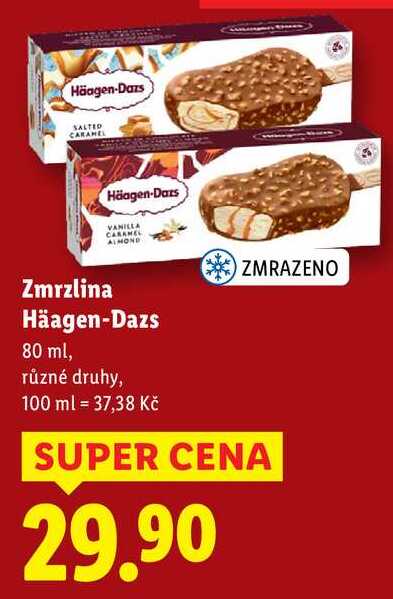 Zmrzlina Häagen-Dazs, 80 ml