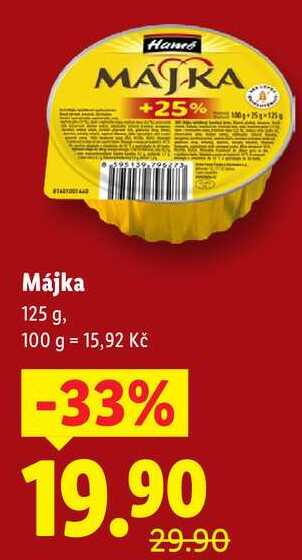 Májka, 125 g